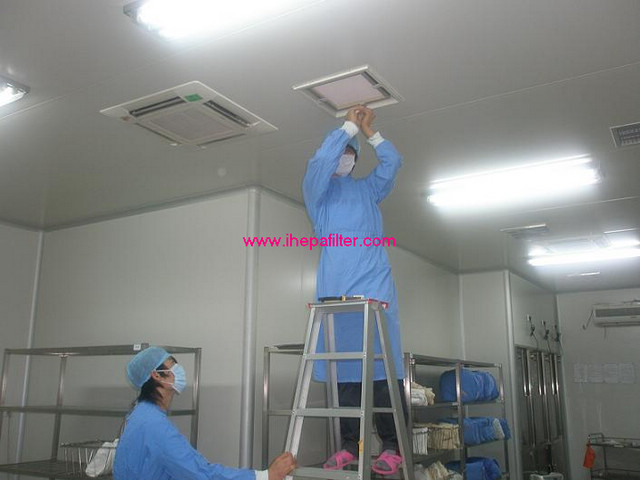 高效过滤网安装图解